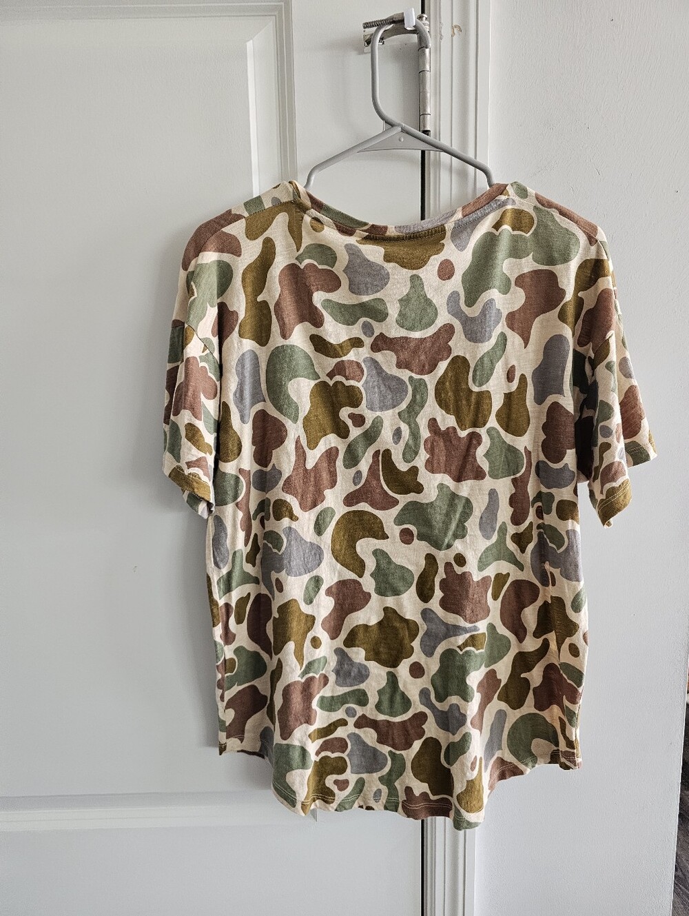 Madewell Whisper Camo Crewneck Tee - Picture 5 of 6